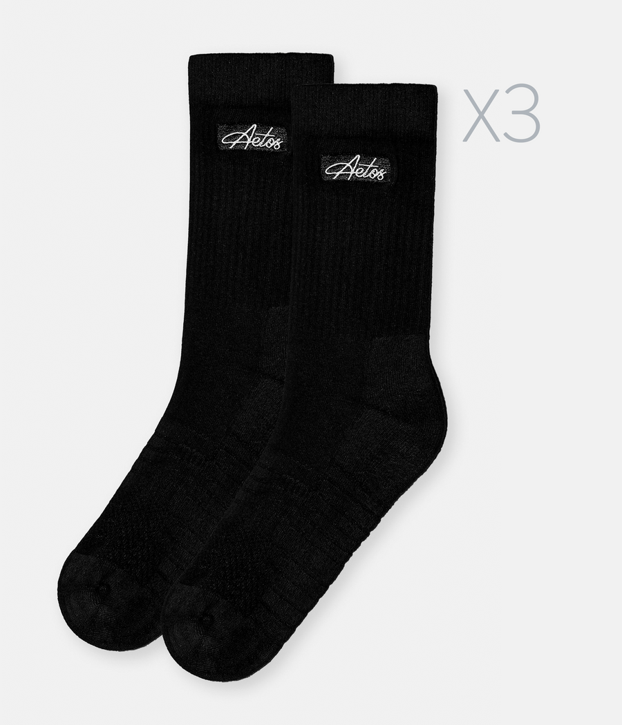 Aetos Crew Length Socks (3 Pack)