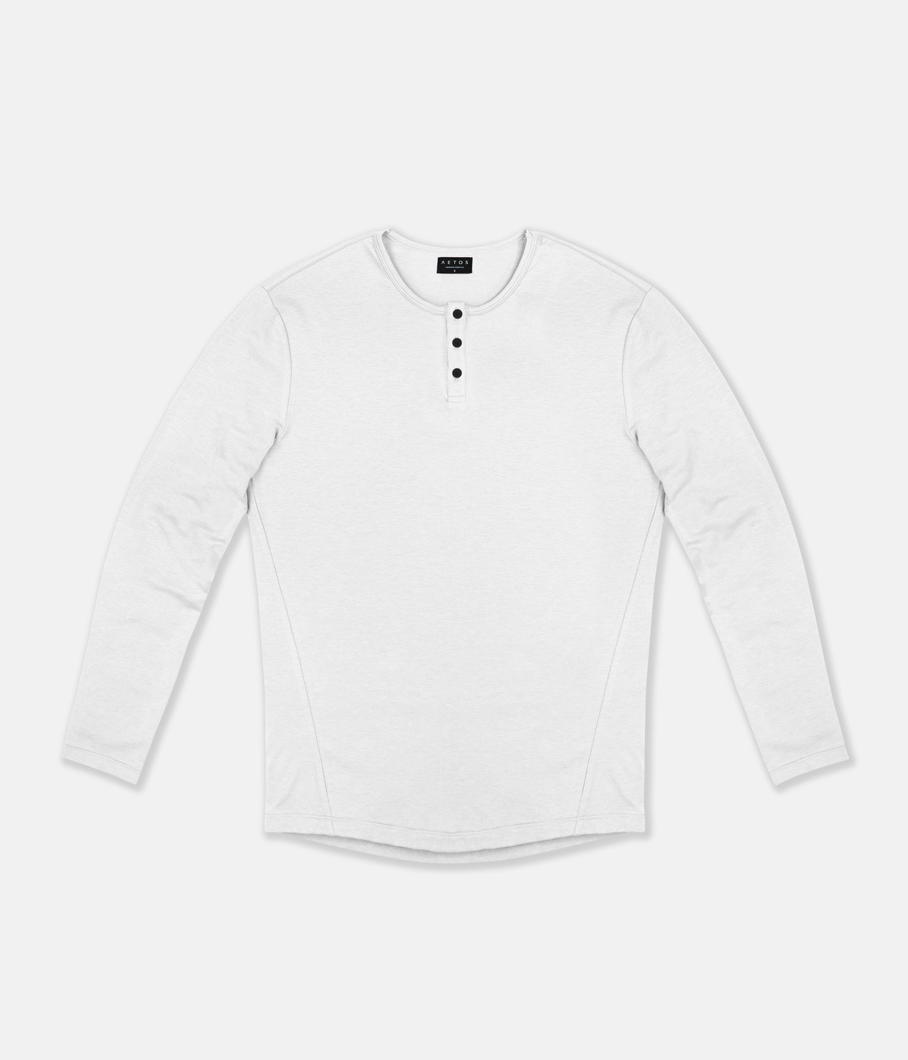 Aetos Long Sleeve Henley – Aetos Apparel